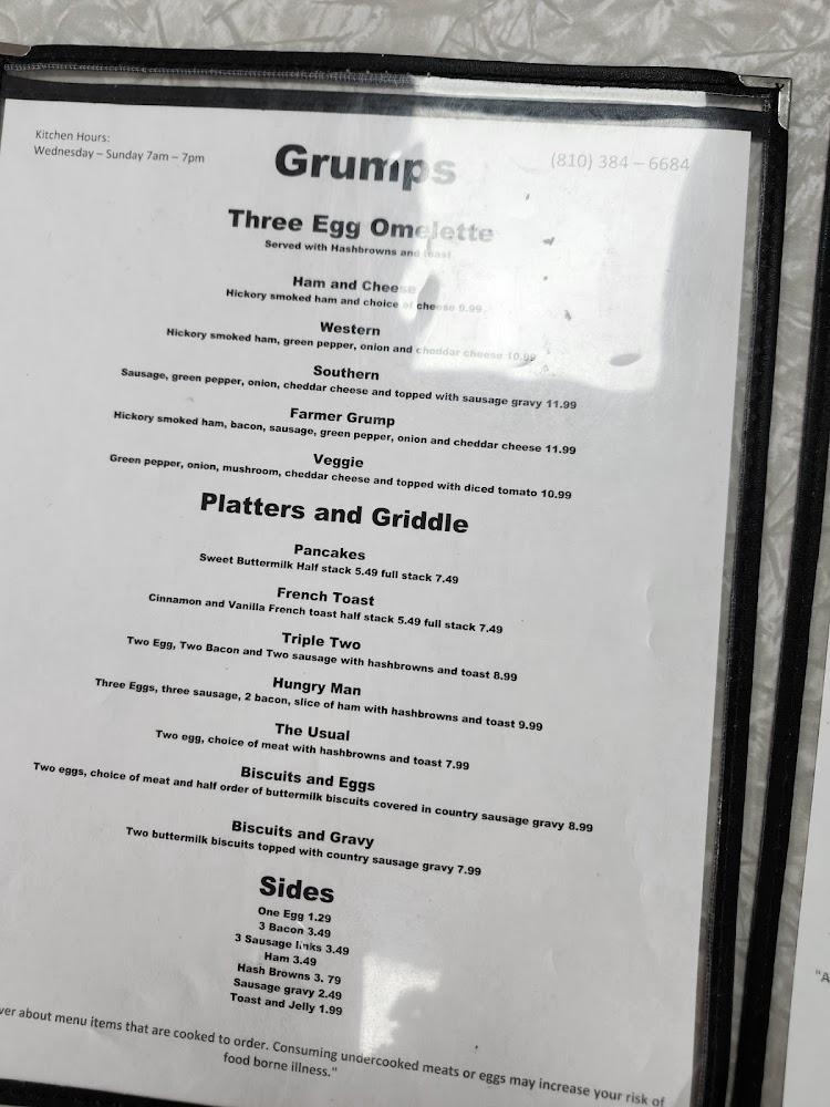 Grumps Menu image 2